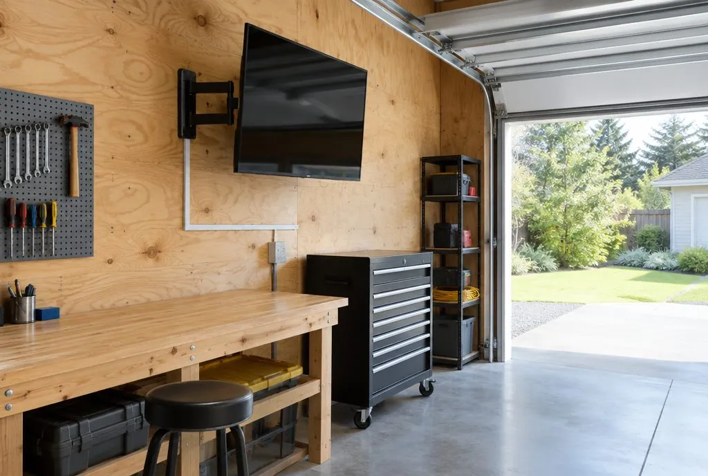 TV mounted in a typical Castaic home — Santa Clarita TV Mounting