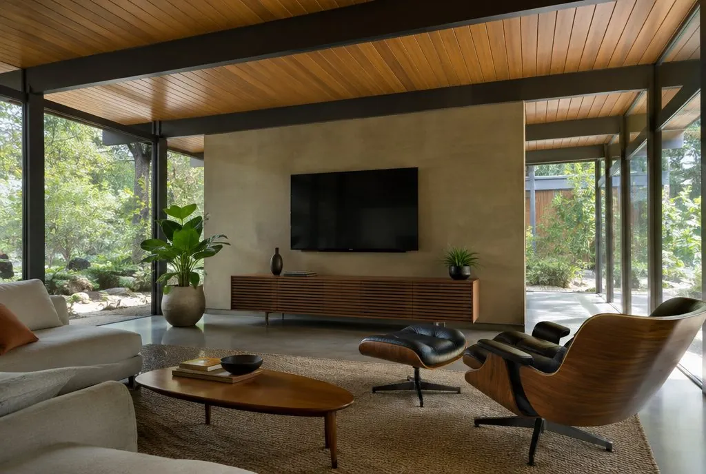 TV mounted in a typical Granada Hills home — Santa Clarita TV Mounting