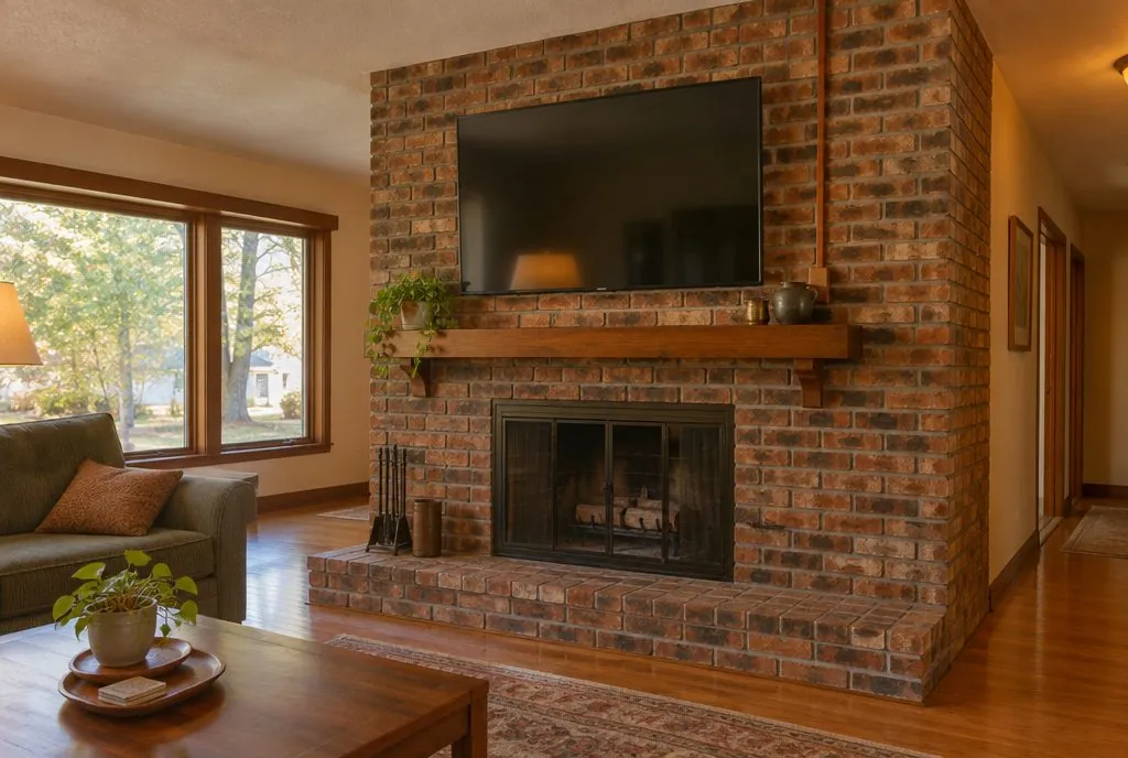 TV mounted in a typical Saugus home — Santa Clarita TV Mounting